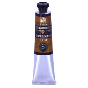 Farba olejna Astra Artea 18ml, Czerń Sadza